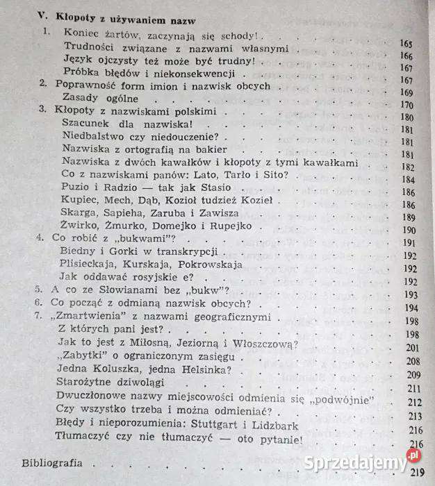 Tajemnice imion własnych Witold Cienkowski Rok wydania 1992 Chełm