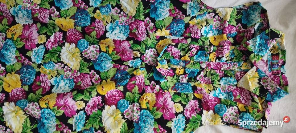 Sukienka letnia bawełniana w kwiaty Wrocław