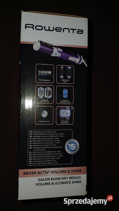 ROWENTA Brush Activ Volume Shine obrotowa Warszawa