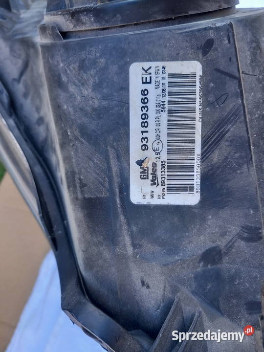 Lampy soczewki corsa d AFL Żary