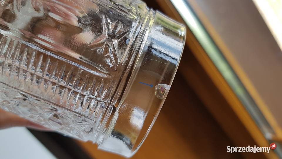 Stare szklane kufelki 4 x kufelek śląskie Dąbrowa Górnicza