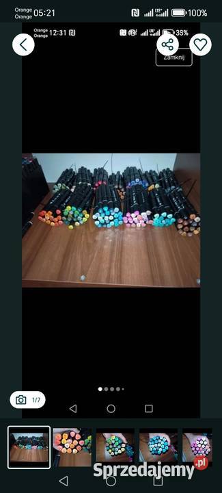 Sprzedam dużą ilością markerów Przedbórz