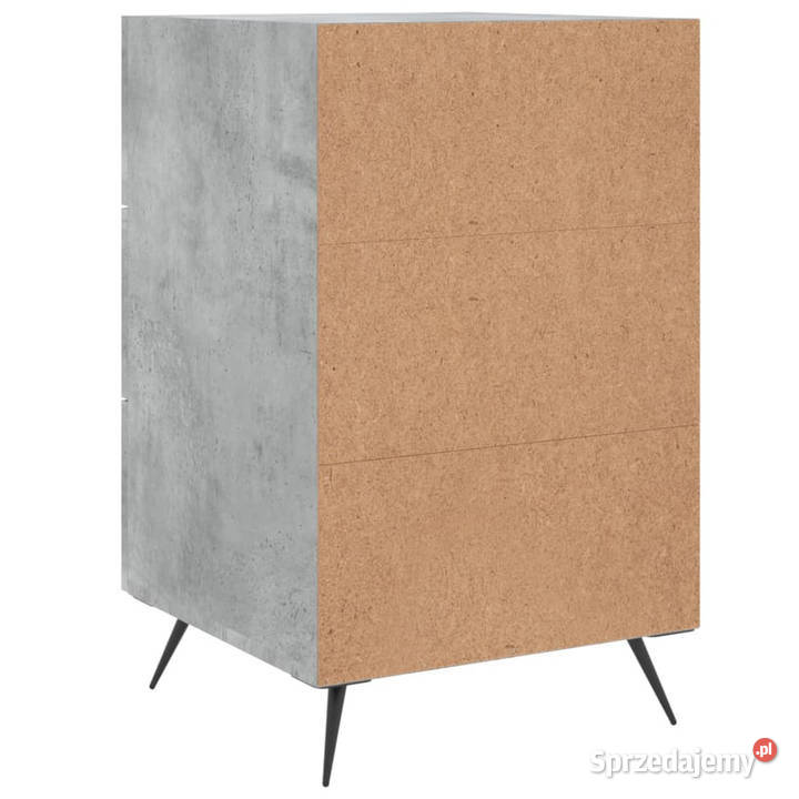 Szafka nocna szarość betonu 40x40x66 WM827632 mazowieckie Warszawa