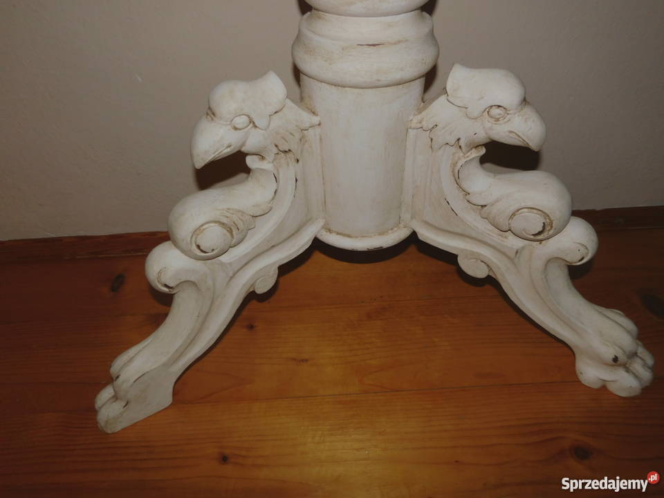 Konsola z gryfami shabby chic dolnośląskie
