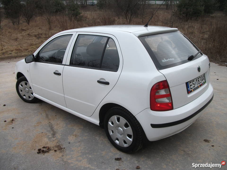 Piękna Biała Skoda Fabia Skierniewice
