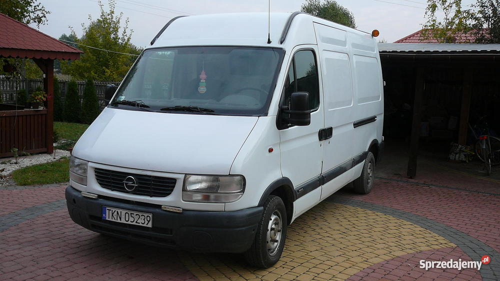 opel movano master 28 DTI klima 2001 212000km