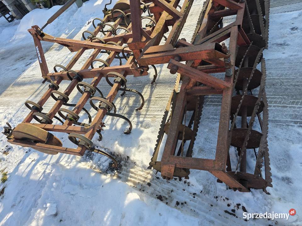 Agregat uprawowy 25m wałki na docisku Sandomierz