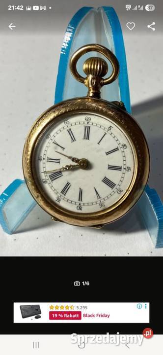 Stary Niemiecki zegarek kieszonkowy Pozostałe Gołowierzchy