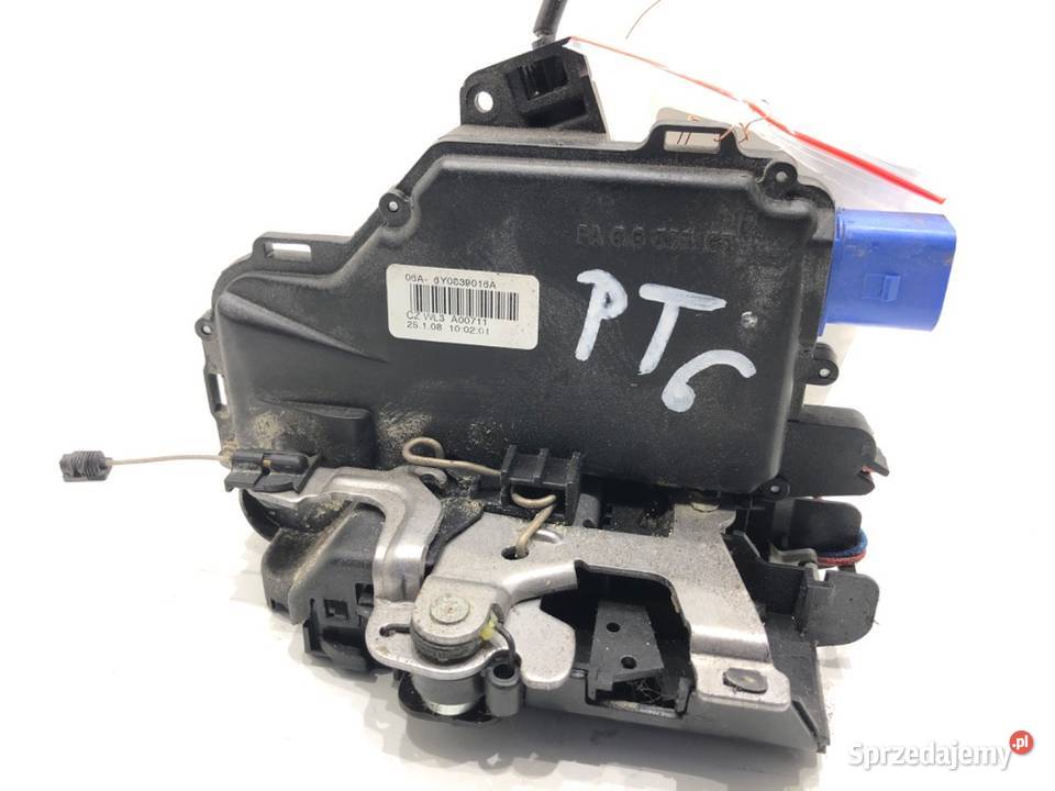 ZAMEK DRZWI PRAWY TYŁ SKODA FABIA II Hatchback