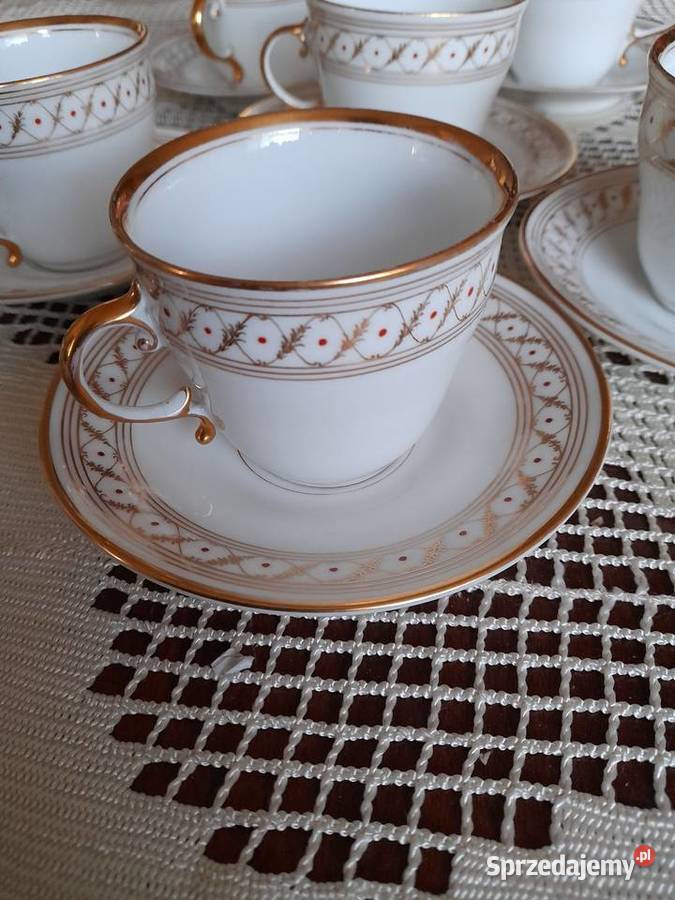 Porcelanowe duo sygnowane CT Porcelana i szkło śląskie