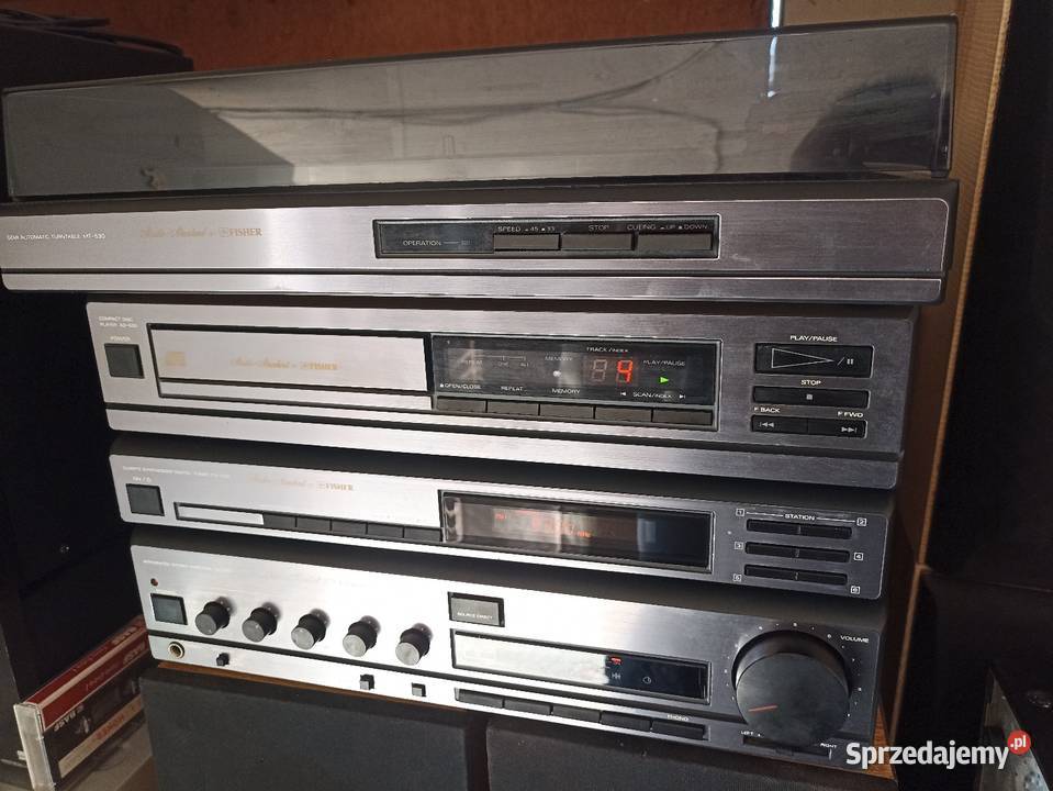 Fisher zestaw audio z kolumnami Oświęcim