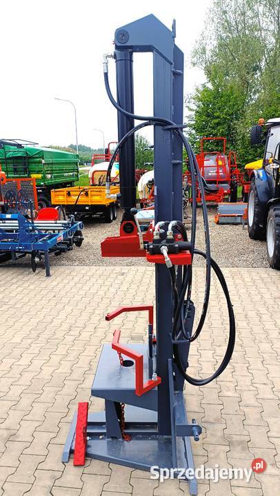 Łuparka hydrauliczna pionowa 20T napęd z