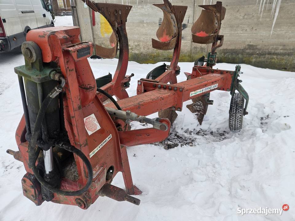 Pług Kverneland 3 skibowy obrotowy 16 Mońki