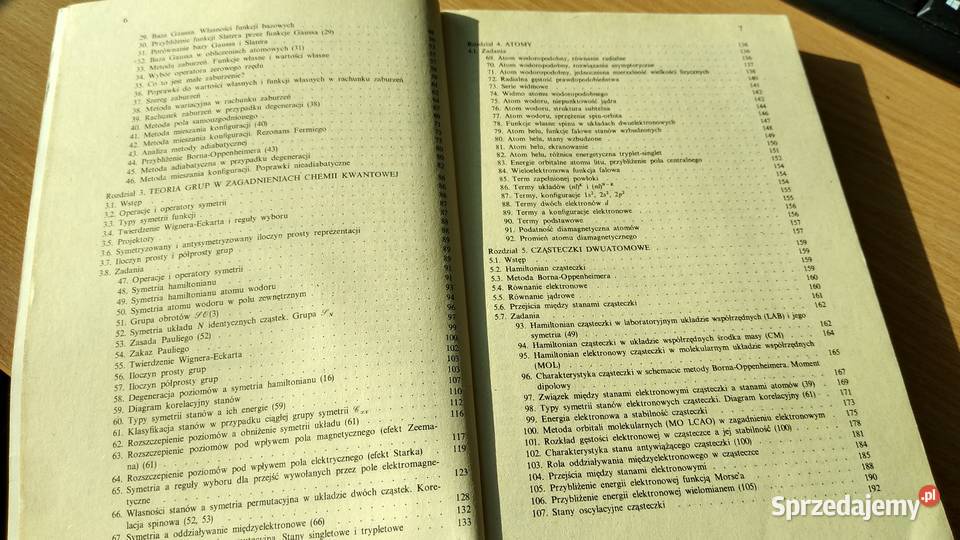 Zadania z chemii kwantowej Pyżalski Kręglewski Książki naukowe i popularnonaukowe Gdańsk