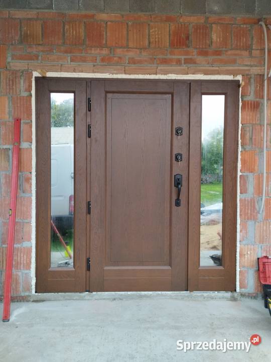 DRZWI DREWNIANE ZEWNĘTRZNE PRODUCENTA MONTAŻ Oświęcim