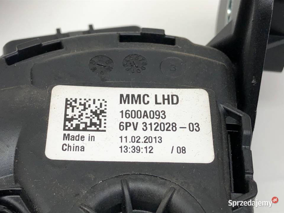 POTENCJOMETR GAZU MITSUBISHI MIRAGE SPACE STAR podkarpackie