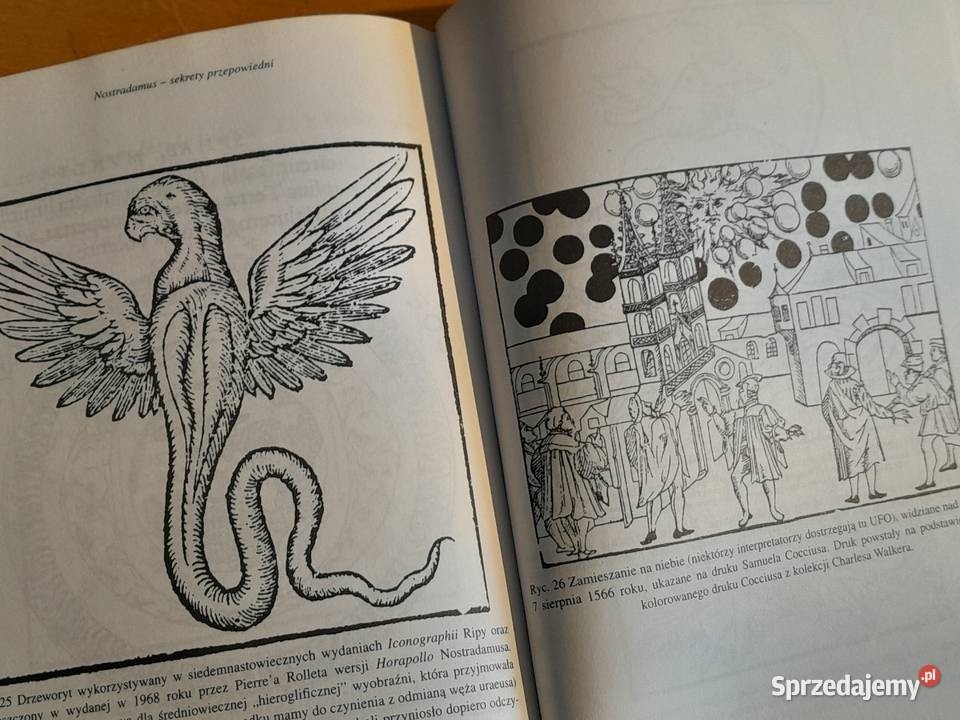 Książka Nostradamus sekrety przepowiedni wydanie Pozostałe śląskie Dąbrowa Górnicza