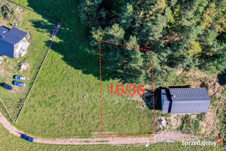 Działka 1108m2 Zbychowo Laurowa Sprzedaż pomorskie sprzedam