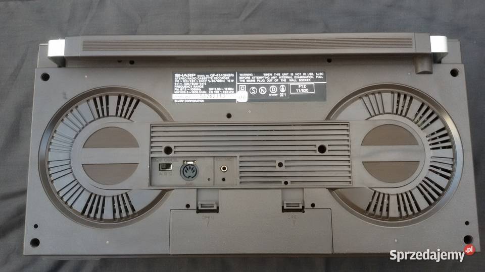 SHARP GF4343 Boombox Retro Vintage Radio dolnośląskie Oleśnica