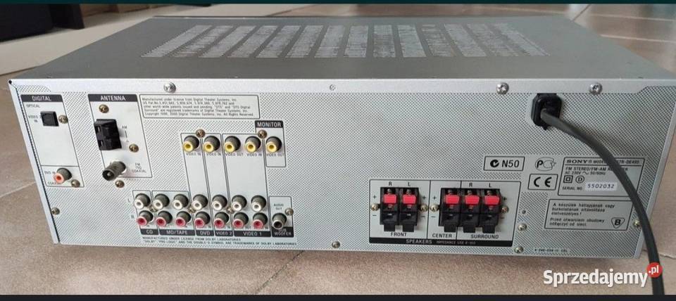 sprzedam wzmacniacz Sonypokoi DVD sprawne bez Wzmacniacze Sosnowiec