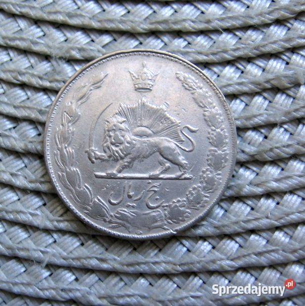 Iran 5 Rialów 1977r