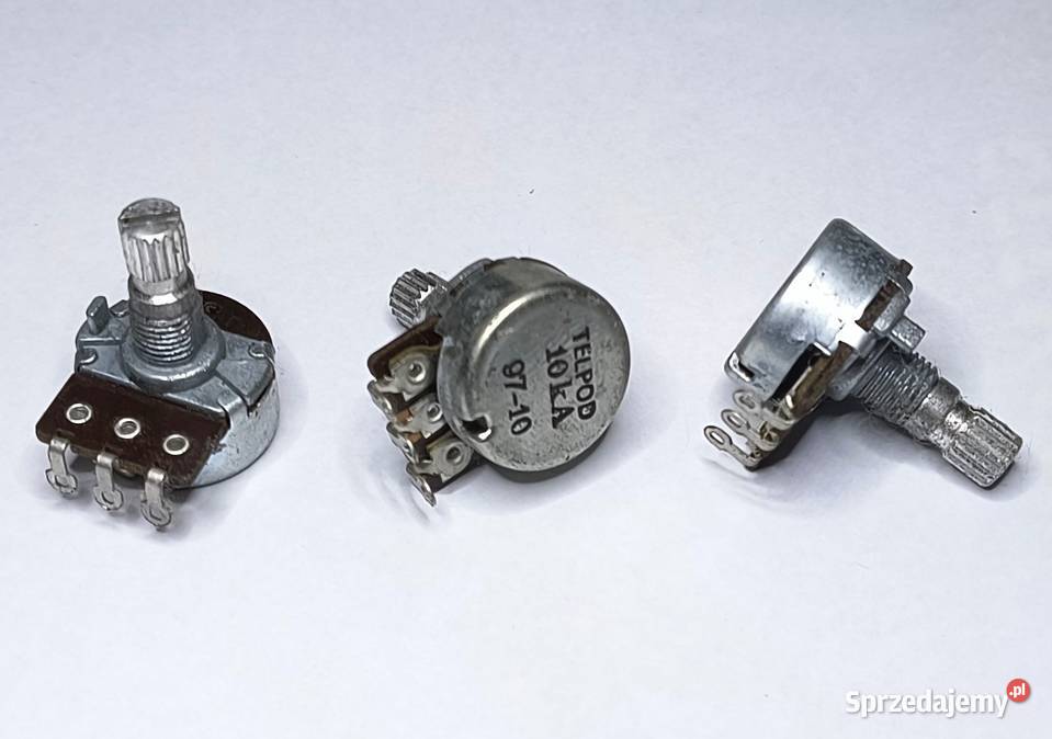 Potencjometr 10kA Unitra TELPOD 16mm Gdańsk