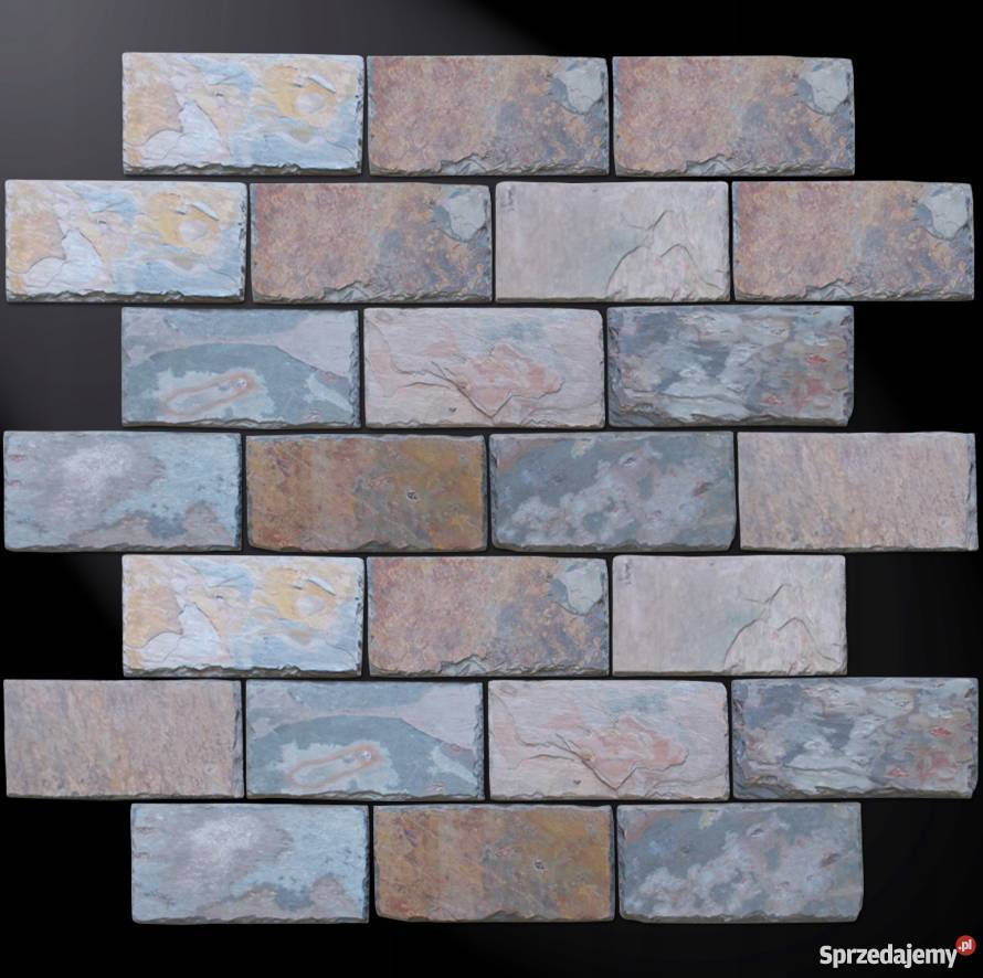 Płytki Łupek Multicolor Mushroom 301512 Łódź