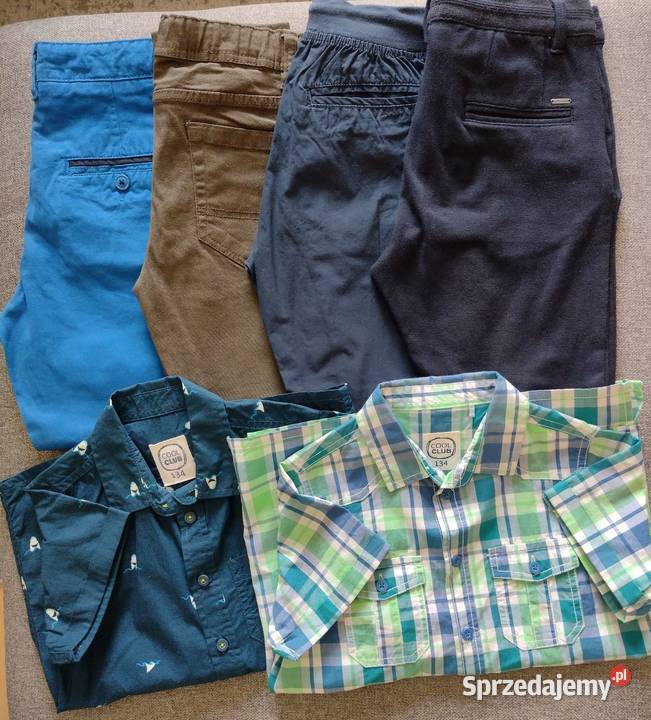 Ubrania chłopięce PAKA Ubrań 134 Dąbrowa Górnicza sprzedam