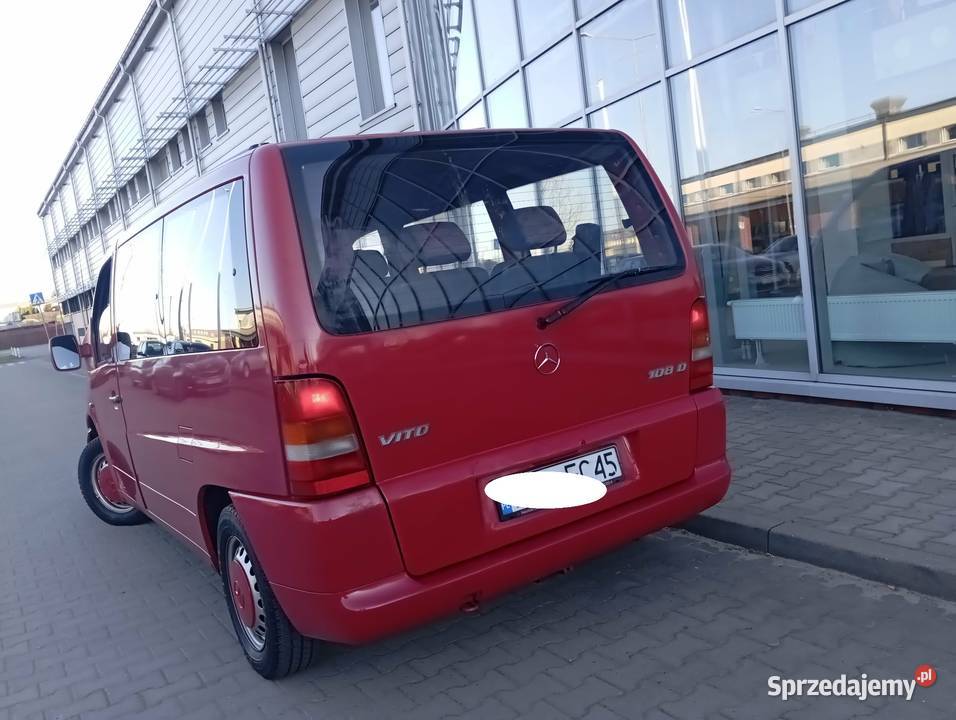 MERCEDES BENZ VITO 23 DIESEL 1 WŁAŚĆ 8 OSÓB 1KM Gostynin