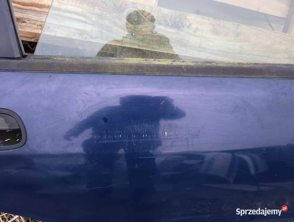 Drzwi tylne prawe Volvo v40 9604 granatowe małopolskie Kraków