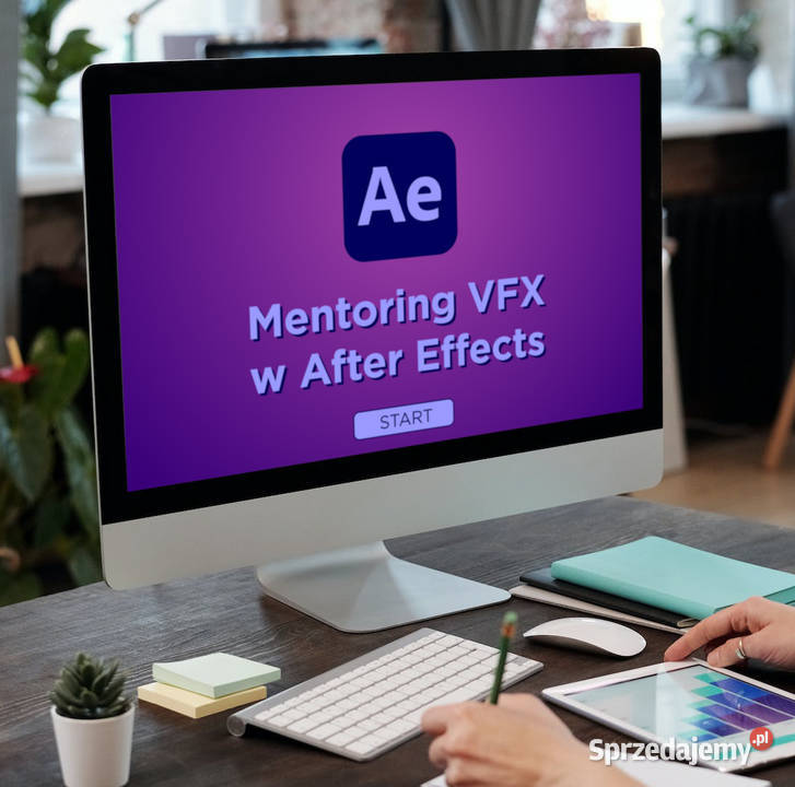 Mentoring efektów wizualnych VFX w After Effects Warszawa