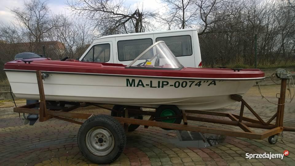 Łódka Łódź motorówka Delfin Lipsko