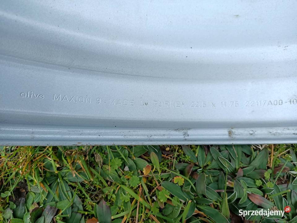 Nowa felga stalowa do naczepy 2251175 Pozostałe Chełm