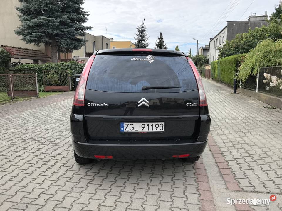 Citroen C4 Grand Picasso 20 140 2008 uszkodzony lubuskie