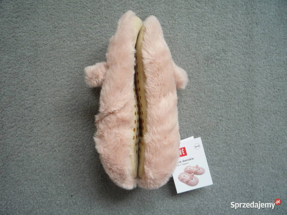 Nowe Cleve 363738 Nowe Kapcie damskie Podeszwa