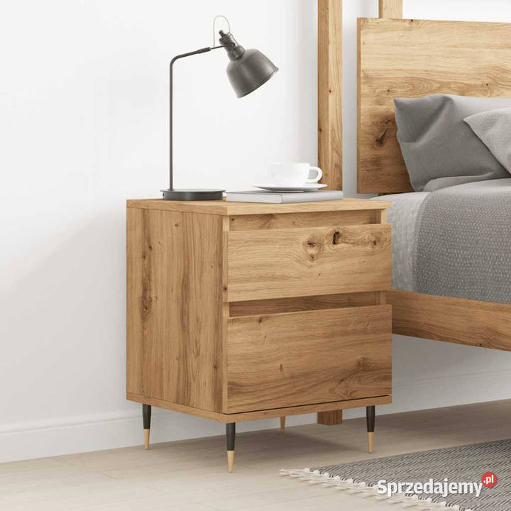 Szafka nocna dąb artisan 40x35x50 materiał Warszawa