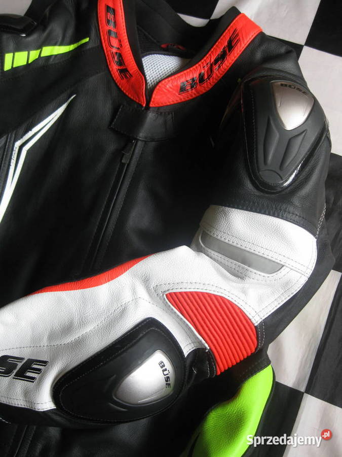 Kombinezon motocyklowy skórzany BUSE SILVERSTONE Mielec