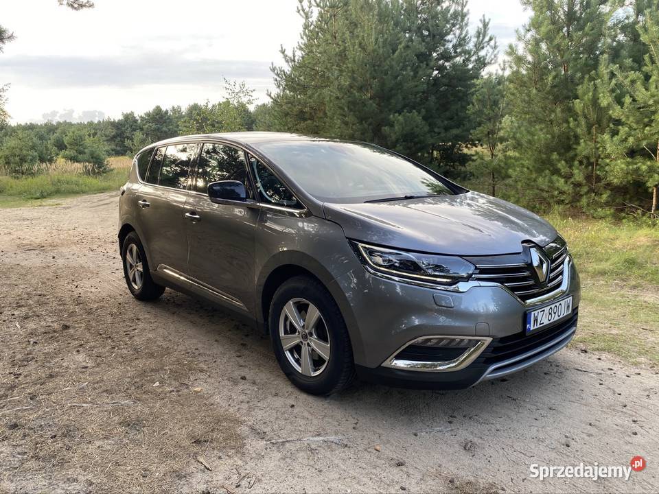 Renault Espace V 18 TCE 2019 czujnik martwego pola Bydgoszcz