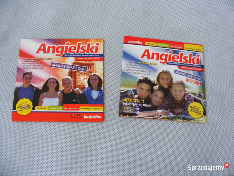 Kurs języka angielskiego na CD x 9 Pozostałe Oborniki Śląskie