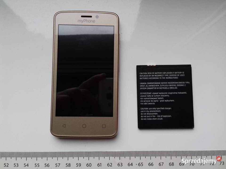Smartfon MyPhone Pocket Gold w kartoniku ładny Bydgoszcz