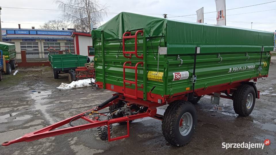 NOWA Przyczepa rolnicza dwuosiowa PRONAR T6532 Opoczno