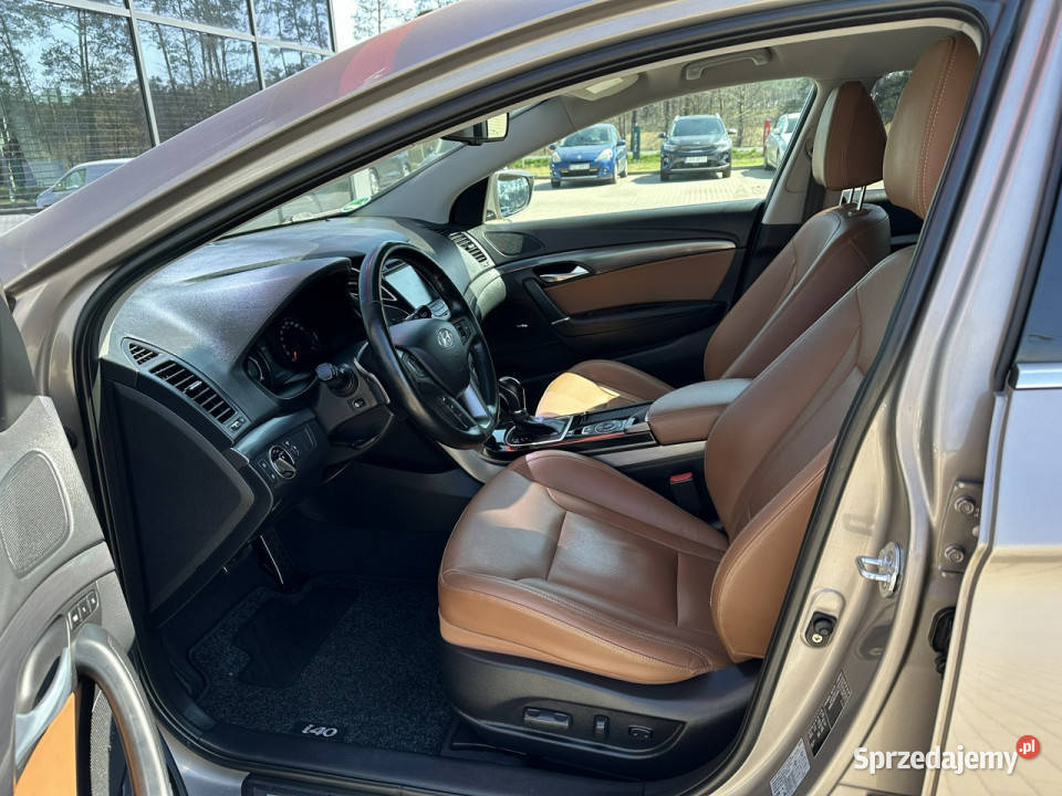Hyundai i40 8xAlu Kamera Navi EleKlapa Skóra czujnik zmierzchu Kąty Opolskie sprzedam