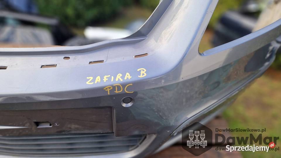 OPEL ZAFIRA B ZDERZAK PRZÓD PDC HALOGEN Zderzaki Słowikowo