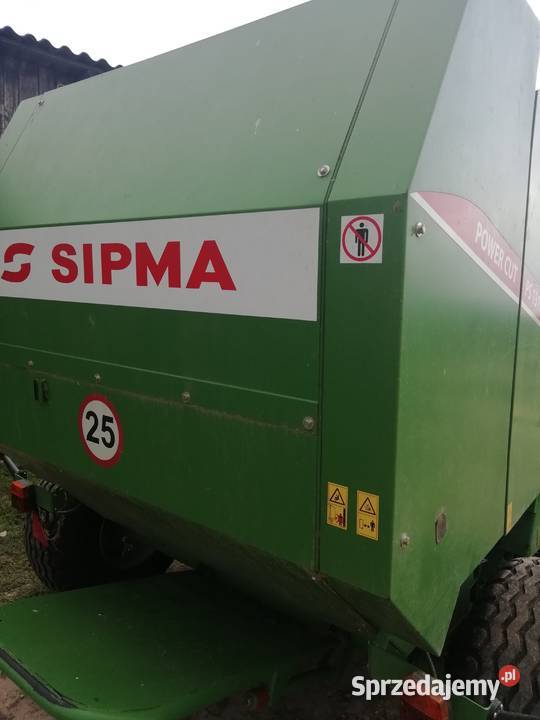 Prasa zwijająca Sipma 1312 power cut Horyszów-Kolonia