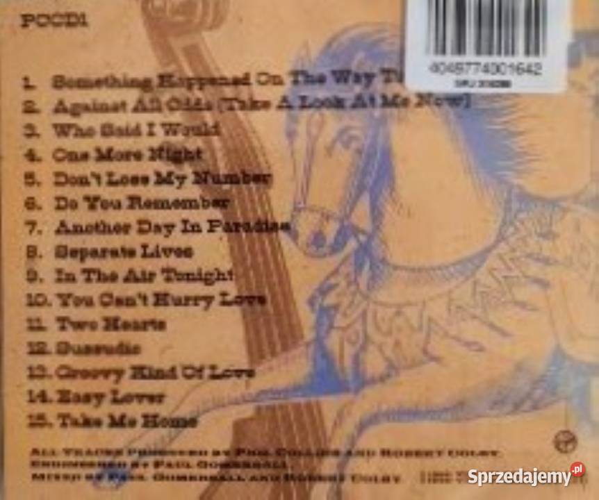 CD Nowy Album PHIL COLLINS Album Serious Hits Warszawa sprzedam