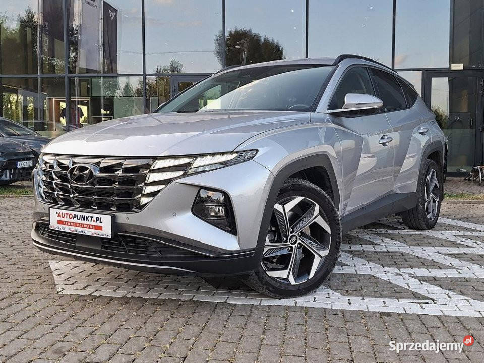 HYUNDAI Tucson 2021r SalonPL ASO LED BLIS Pakiet 180KM Kraków