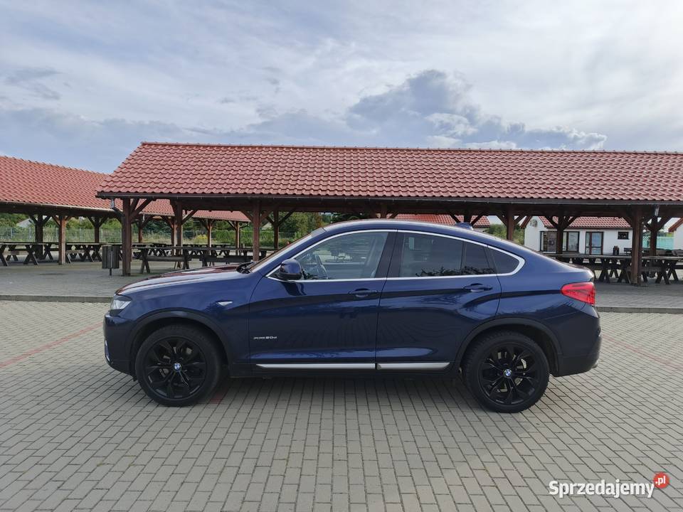 BMW X4 20d 190 Anglik Zarej Niski przebieg LADNA centralny zamek Elbląg
