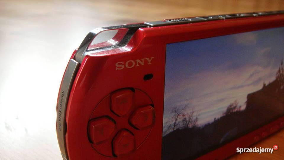 Odblokowane PSP 3000 6 gier etui polskie menu Konsole i automaty śląskie
