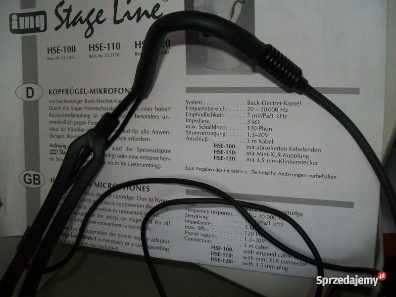 PROFESJONALISTÓW HEAD WORN MICROPHONE HSE110 Myślenice