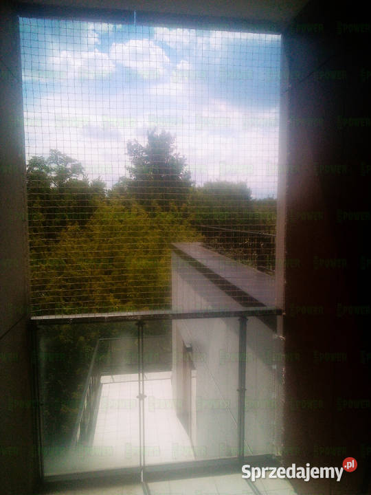 Siatka ochronna na balkon kotów BEZINWAZYJNY Pozostałe mazowieckie